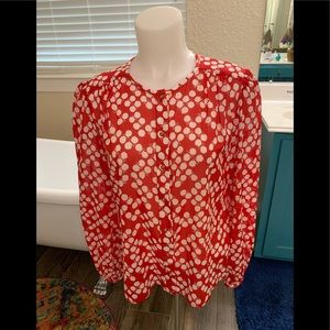 Trina Turk silk blouse